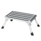 Weisshorn Aluminium Folding Caravan Step Stool - Lightweight, Non-Slip, 200kg Capacity, Portable for RVs & Outdoor Use