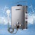 Devanti Portable LPG Gas Water Heater, 8L/min, Grey - Outdoor Shower Solution with LED Display & Safety Features