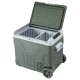 Glacio 50L Portable Fridge Freezer with LCD, 12V/24V/240V, Removable Divider, Pull Rod & Wheels, -20°C Cooling