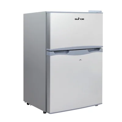 Glacio Portable Fridge Freezer, Silver, 65L, 12V/24V/240V, Energy Efficient, Camping & Caravan Cooler, 1-Year Warranty