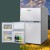 Glacio Portable Fridge Freezer, Silver, 65L, 12V/24V/240V, Energy Efficient, Camping & Caravan Cooler, 1-Year Warranty