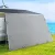 Weisshorn Caravan Privacy Screen Awning 4.6x1.95M - UV Protected, Water-Repellent Sun Shade with Carry Bag, Grey