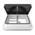 Weisshorn Black Caravan Roof Vent Hatch 350x350mm - Low Noise, Insect-Proof, All-Weather, Easy Install, 1-Year Warranty