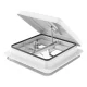 Weisshorn 12V Caravan Roof Vent Fan - White, 42x42cm, Low Noise, Insect-Proof, Reversible Airflow, All-Weather Use
