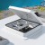 Weisshorn 12V Caravan Roof Vent Fan - White, 42x42cm, Low Noise, Insect-Proof, Reversible Airflow, All-Weather Use