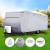Weisshorn 22-24ft Caravan Cover, 4-Layer UV & Water Resistant, Heavy-Duty Polypropylene, Easy Access Panels, Grey