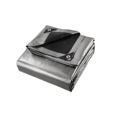 Instahut Heavy Duty 7.3x9m Polyethylene Tarp - Waterproof, UV-Resistant, Reinforced Edges for Camping & Outdoor Use