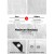 Instahut 2x3m Heavy Duty Tarp Tarpaulin - Waterproof, UV-Resistant, High-Density PE Canvas for Camping & Sun Cover