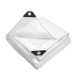 Instahut 6x9m Heavy Duty Poly Tarp - 135gsm PE Canvas, Waterproof, UV-Resistant, Reinforced Edges & Eyelets for Camping