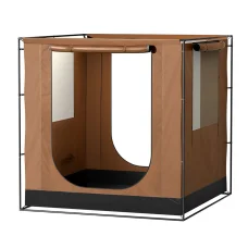 Weisshorn SUV Camping Tent 2x2m - Water-Resistant Oxford Fabric, UV Protection, Steel Poles, Portable Awning Canopy