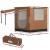 Weisshorn SUV Camping Tent 2x2m - Water-Resistant Oxford Fabric, UV Protection, Steel Poles, Portable Awning Canopy