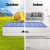 Weisshorn Queen Air Mattress 46cm - Flocked PVC, Built-in Pump, Quick 4-min Inflation, Indoor/Outdoor Use, 300kg Capacity Weisshorn Queen Air Mattress 46cm - Flocked PVC, Built-in Pump, Quick 4-min Inflation, Indoor/Outdoor Use, 300kg Capacity