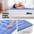 Weisshorn Queen Air Mattress 46cm - Flocked PVC, Built-in Pump, Quick 4-min Inflation, Indoor/Outdoor Use, 300kg Capacity