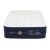 Weisshorn Double Air Mattress - 46cm Flocked PVC Bed with Built-in Pump, Inflates in 3 Mins for Indoor/Outdoor Comfort