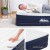 Weisshorn Double Air Mattress - 46cm Flocked PVC Bed with Built-in Pump, Inflates in 3 Mins for Indoor/Outdoor Comfort