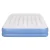 Weisshorn Queen Air Mattress - 41cm Inflatable Bed with Flocked Surface, Built-in Pump, & Quick 4-Min Inflation