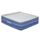 Bestway King Size Air Mattress - 56cm Inflatable Bed, Flocked Surface, Built-in Pump & Pillow, Easy Set-Up, Blue