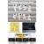 Bestway Queen Size Air Mattress - Inflatable 46cm Airbed with Built-in Pump, Flocked Surface, Indoor/Outdoor Use