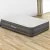 Bestway Queen Air Mattress - 46cm Flocked Surface, I-Beam Construction, Rapid Inflation with Built-In Pump, Grey