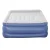 Bestway Queen Air Bed Inflatable Mattress with Built-In Pump, Flocked Surface, Coil Beam Design & Carry Bag