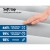 Bestway Queen Air Mattress - Inflatable Bed, 61cm, Blue, Flocked Surface, Built-in Pump, Indoor/Outdoor Use