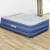 Bestway Queen Air Mattress - Inflatable Bed, 61cm, Blue, Flocked Surface, Built-in Pump, Indoor/Outdoor Use