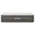 Bestway Fortech Single Air Mattress - 46cm Grey, Durable Vinyl, Built-In Pump, Antimicrobial, Indoor/Outdoor Use