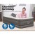 Bestway Fortech Single Air Mattress - 46cm Grey, Durable Vinyl, Built-In Pump, Antimicrobial, Indoor/Outdoor Use