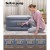 Bestway Single Size Inflatable Air Mattress - 51CM Tritech™ with Built-in Pump, Antimicrobial, Indoor/Outdoor Use