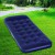 Bestway Single Size Navy Air Mattress - Flocked Surface, Coil-Beam, Built-in Pump, Indoor/Outdoor Use, 1-Year Warranty