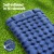 Weisshorn Self-Inflating Camping Mattress - 9cm Thick, 200x70cm, Durable TPU Coating, Includes Pillow & Carry Bag