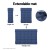 Weisshorn Self-Inflating Camping Mattress - 9cm Thick, 200x70cm, Durable TPU Coating, Includes Pillow & Carry Bag