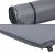 Weisshorn Double Self-Inflating Mattress - Grey, 4cm Thick, Polyurethane Foam, Water-Resistant, 199x137cm, 60s Inflation