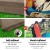Weisshorn Double Self-Inflating Camping Mattress, 10cm Thick, Water-Resistant, Coffee Colour, 196x136cm with Carry Bag