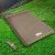 Weisshorn Double Self-Inflating Camping Mattress, 10cm Thick, Water-Resistant, Coffee Colour, 196x136cm with Carry Bag