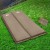 Weisshorn Double Self-Inflating Camping Mat - 9.5cm Thick, Coffee, Water-Resistant Foam, 187x132cm, Joinable, with Carry