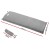 Weisshorn Self-Inflating Camping Mattress Grey | 9.5cm Thick Foam | Water Resistant | 187x66cm | Easy Setup & Carry