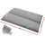 Weisshorn Double Self-Inflating Camping Mattress - 9.5cm Thick, Water-Resistant, Joinable, Grey, 187x132cm, w/ Carry