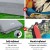 Weisshorn Double Self-Inflating Camping Mattress - 9.5cm Thick, Water-Resistant, Joinable, Grey, 187x132cm, w/ Carry
