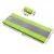 Weisshorn Self-Inflating Camping Mattress - Green, 195x65cm, 2.5cm Thick Foam, Water-Resistant, Joinable for Extra Space
