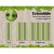 Weisshorn Self-Inflating Camping Mattress - Green, 195x65cm, 2.5cm Thick Foam, Water-Resistant, Joinable for Extra Space