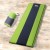 Weisshorn Self-Inflating Camping Mattress - Green, 195x65cm, 2.5cm Thick Foam, Water-Resistant, Joinable for Extra Space