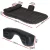 Weisshorn Inflatable Car Mattress 134x78cm, Black - PVC, Includes Air Pump, Pillows, Carry Bag, Perfect for SUV Camping