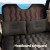 Weisshorn 176x80 Inflatable Car Mattress - Charcoal PVC SUV Camping Bed with Pump, Pillows, Non-Slip Design & Bag