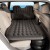 Weisshorn 176x80 Inflatable Car Mattress - Charcoal PVC SUV Camping Bed with Pump, Pillows, Non-Slip Design & Bag