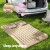 Weisshorn Beige 175x130cm Inflatable SUV Car Mattress with Air Pump, Pillows & Carry Bag - Soft PVC Camping Bed