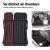 Weisshorn 175x130 Inflatable Car Mattress for SUV – Black, PVC, Soft Flocked Surface, Includes Air Pump & 2 Pillows
