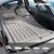 Weisshorn Inflatable Car Mattress 175x130cm, Grey - Premium PVC Camping Bed, Includes Air Pump & Pillows, 300kg Capacity