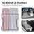Weisshorn Inflatable Car Mattress 175x130cm, Grey - Premium PVC Camping Bed, Includes Air Pump & Pillows, 300kg Capacity