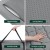 Giselle Bedding Foldable Single Mattress - 190x90cm, Breathable Polyester, Non-Slip, Medium Firm, Washable Cover